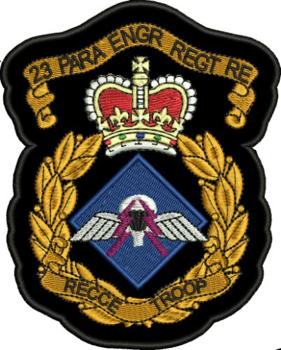 23 PARA ENGR REGT RE Embroidered Badge